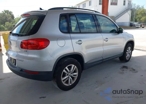 2017 Volkswagen Tiguan 2.0T S from USA, damaged, VIN WVGAV7AXXHW503680